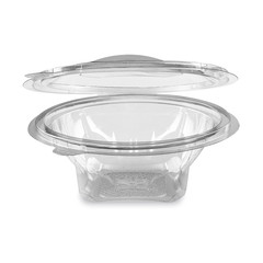 Rundbecher klar mit Deckel 375 ml (PET) 