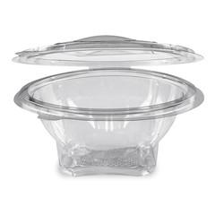 Rundbecher klar mit Deckel 500 ml (PET) 