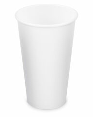 Heiß- und Kaltgetränkebecher Pappbecher weiß 400ml 510ml Ø 90mm 
