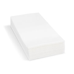 Servietten 33 x 33 cm 1/8 -Kopffalz 2-lagig weiß 