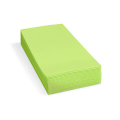 Servietten 33 x 33 cm 1/8 -Kopffalz 2-lagig gelbgrün 