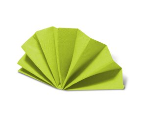 Servietten DekoStar 38 x 38 cm gelbgrün 