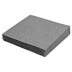 Servietten 40 x 40 cm 1/4 -Falz 3-lagig grau 