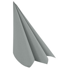 Servietten Airlaid 40x40cm 1/4 -Falz stoffähnlich hochwertig grau 