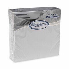 Preview: Servietten Airlaid 40x40cm 1/4 -Falz stoffähnlich hochwertig grau 