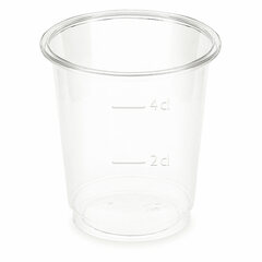 BIO Schnapsbecher glasklar 2 cl / 4 cl 20 ml 40 ml Biokunststoff PLA 