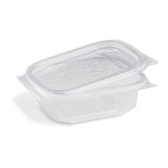 Feinkostbecher mit fixem Deckel Ripboxx Tiny klar PP 127x108x37mm 200ml 