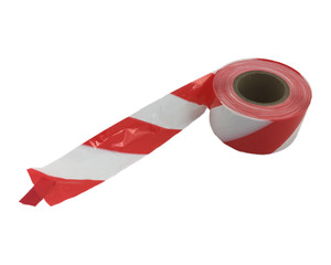 VEPATIM 3 Absperrband rot weiß gestreift 75mm breit 500 Meter LDPE