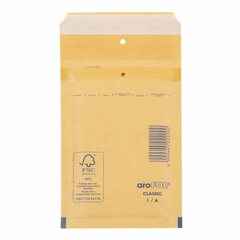 100x AROFOL CLASSIC Luftpolstertaschen  1/A-11 100x165mm braun