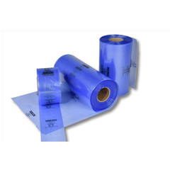 VCI-Schlauchfolie blau-transparent 150 x 0,10 mm 100my / 100 m