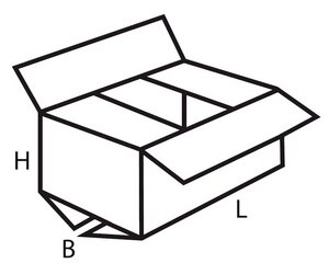 Preview: VEPATIM 10 Faltkarton 1000x685x500mm 2-wellig braun
