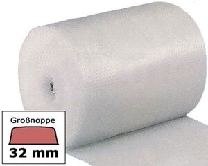 VEPATIM 1 Rolle BubbleStar+ Luftpolsterfolie großnoppig 100cm x 25m EXTRA GROSSE NOPPEN