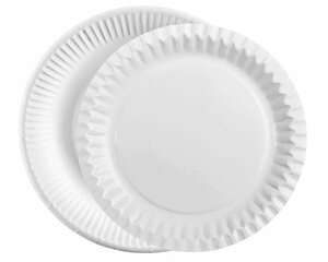 VEPATIM 100 Pappteller KU 18 rund 18 cm fettdicht