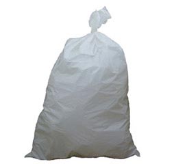 50x Müllsäcke  60 Liter 63 x 74 cm Typ Extra+ mit Sternfaltung HDPE natur
