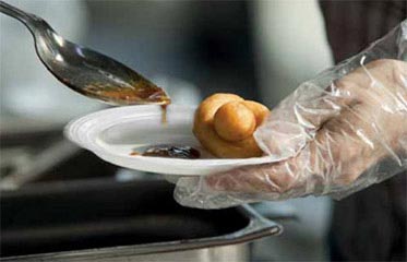 Preview: Suppenterrine Einweg-Mikrowellenterrine weiß (PP) 500 ml 