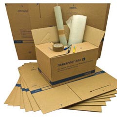 Umzugsset für 1 Zimmer - 18 Umzugskartons und viel nützliches Zubehör