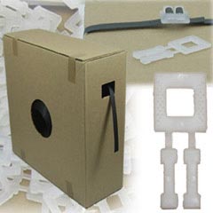 Umreifungsset bestehend aus 1000m Umreifungsband und 500 Schnallen