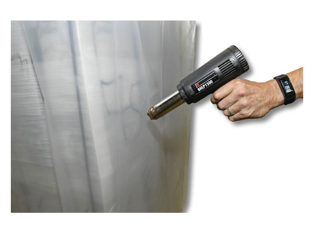 Schrumpfhaube Palettenhaube 1250+ 850x2400mm transparent 120my