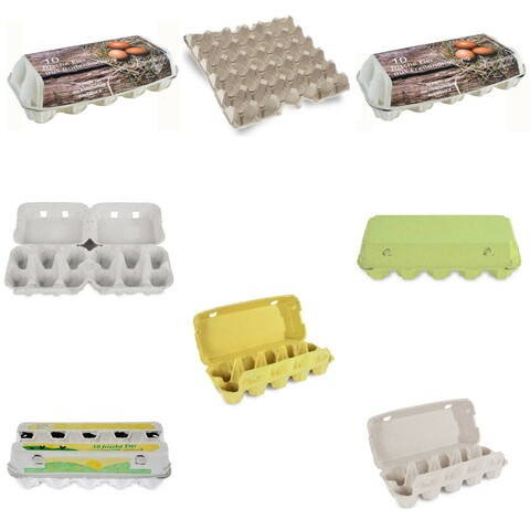 Eierkartons 10er Eierschachteln Eierpappen Eierbox Eierhöcker 30er Auswahl