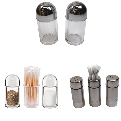 Menagen Salzstreuer Pfefferstreuer Zahnstocher Restaurant Tischaufsteller