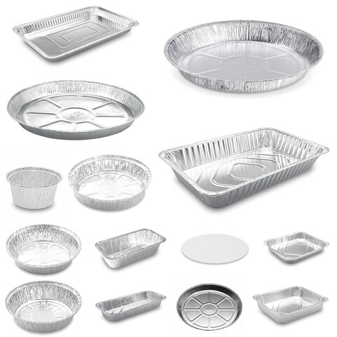 ALU Backformen Auflaufform Gastronomie Pizzateller Deckel Menge Auswahl