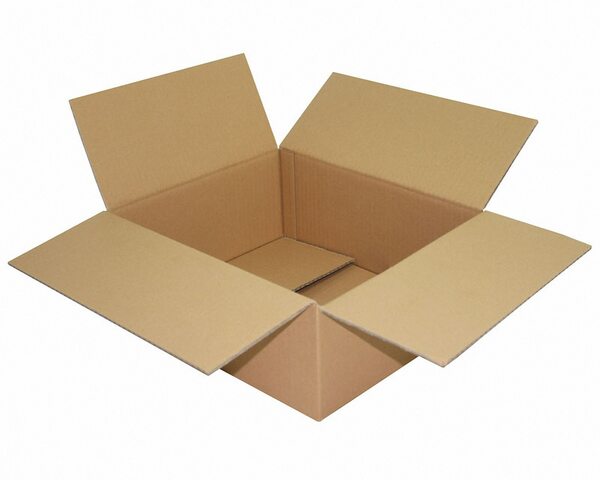 VEPATIM 100 Faltkarton 350x290x130mm 1-wellig Dickwelle braun