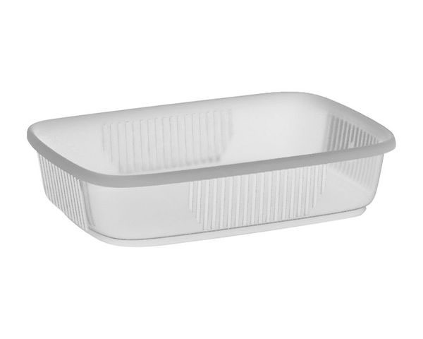 Rechteckbecher klar 125 ml (PP) 