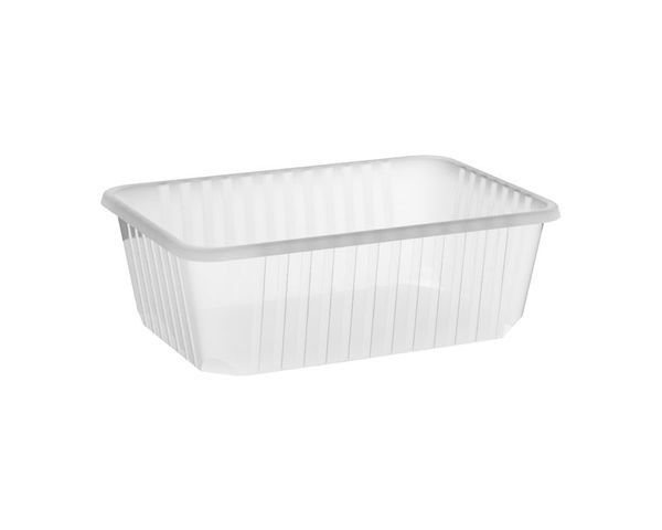 Rechteckschalen klar 1000 ml (PP) 