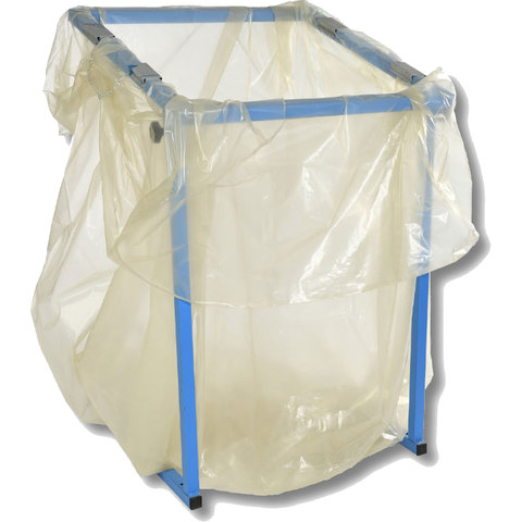 Seitenfaltenmüllsäcke Styroporentsorgungssäcke 900+600x1800mm 1000liter 