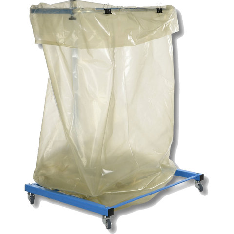 Seitenfaltenmüllsäcke Styroporentsorgungssäcke 700+600x2200mm 1000liter 