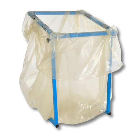 Seitenfaltenmüllsäcke Styroporentsorgungssäcke 700+600x1500mm 500 liter 