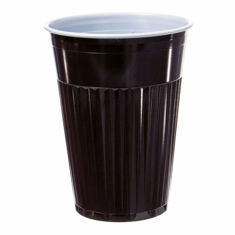 VEPATIM 100 Automatenbecher Thermobecher Heißgetränkebecher braun/weiß 180ml