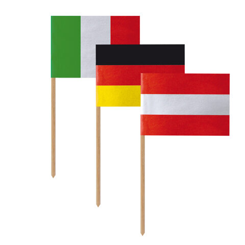 Fahnenpicker "Gemischt" 6.8cm 