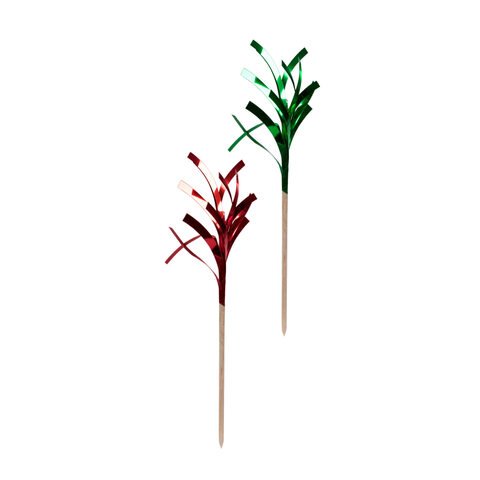 Glitzerpalmen klein 11cm 