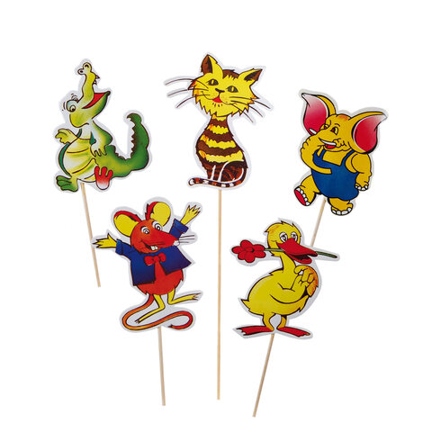 Deko-Picker "Tiere-Mix" 20cm 