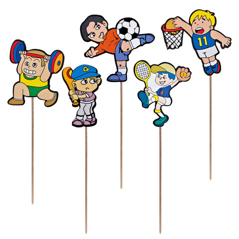 Deko-Picker "Sportler" 19cm 