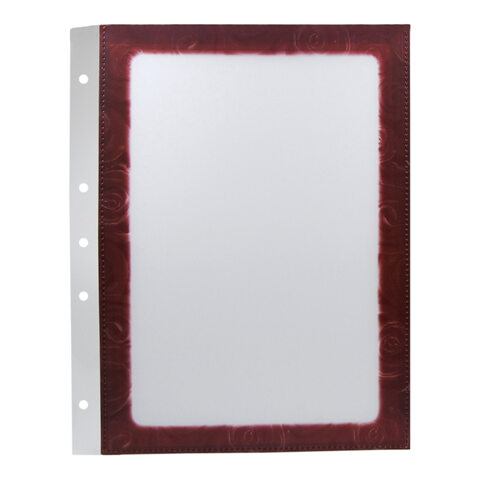 Folienblätter weinrot A4 