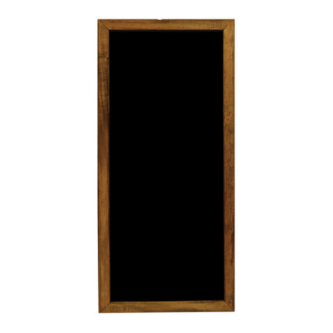 Wand-Kreidetafel dunkelbraun 56x120cm 