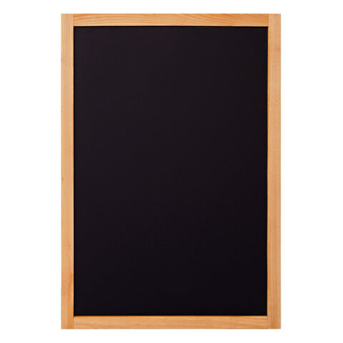 Wand-Kreidetafel natur wasserfest 60x87cm 