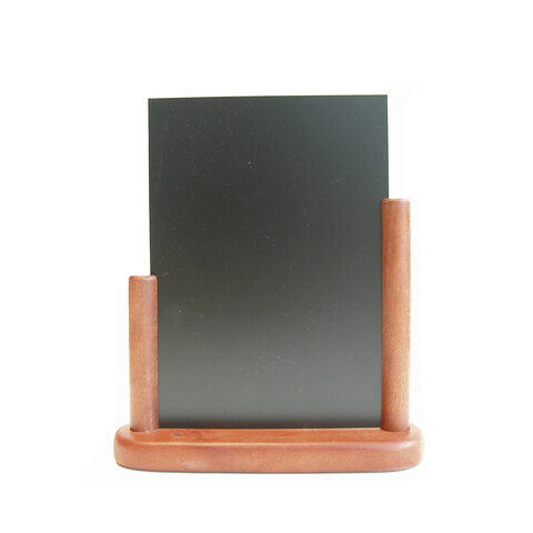 Tisch-Kreidetafel mahagoni 15x21cm 