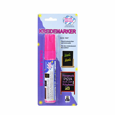 Kreidemarker pink Schreibbreite 3-15mm 