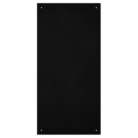 Wand-Kreidetafel ohne Rahmen schwarz 58x120cm 