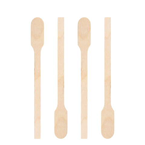 Rührstäbchen "Paddel" aus Holz 13cm 