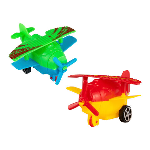 Flugzeuge 7cm 4 Farben gemischt 