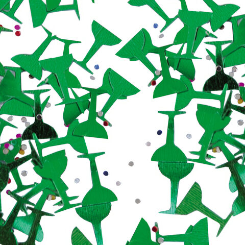 Konfetti "Sektgläser" 11mm 15g