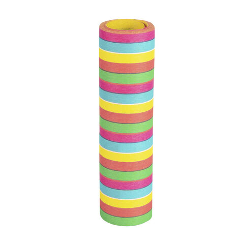 Luftschlangen aus Papier bunt schwer entflammbar 4m 