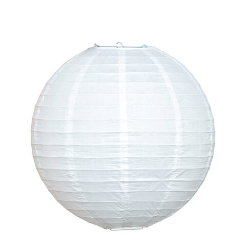 Lampion rund weiß Ø 35 cm