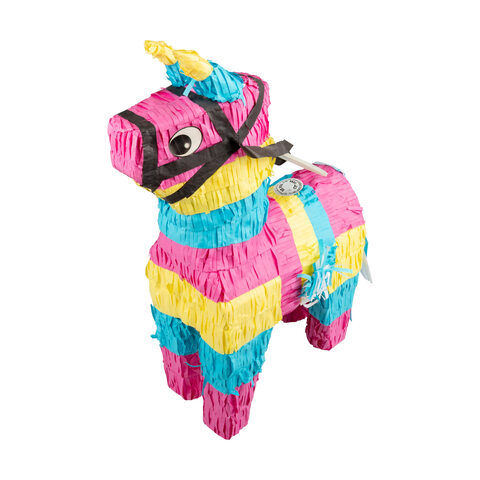 Pinata Pferd Partyspiel bunt 47 cm 