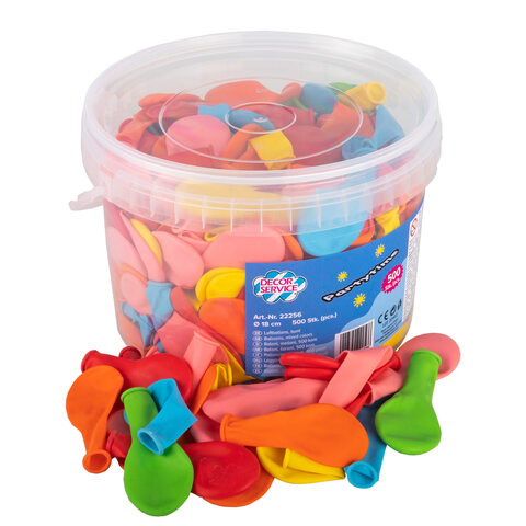 Luftballons bunt Ø18cm 