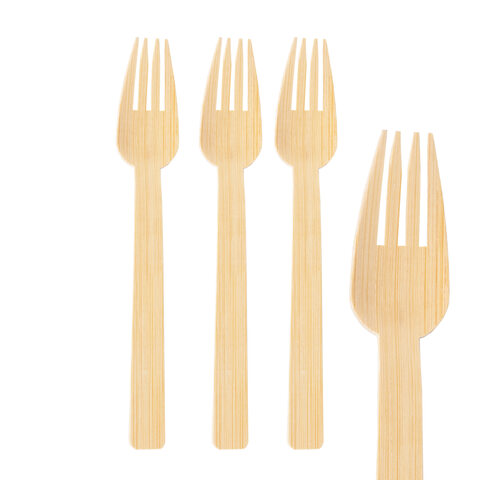 Gabeln aus Bambus 17cm 